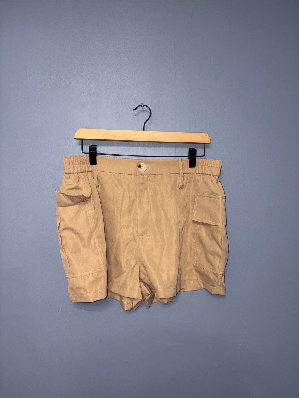 Beige Shorts